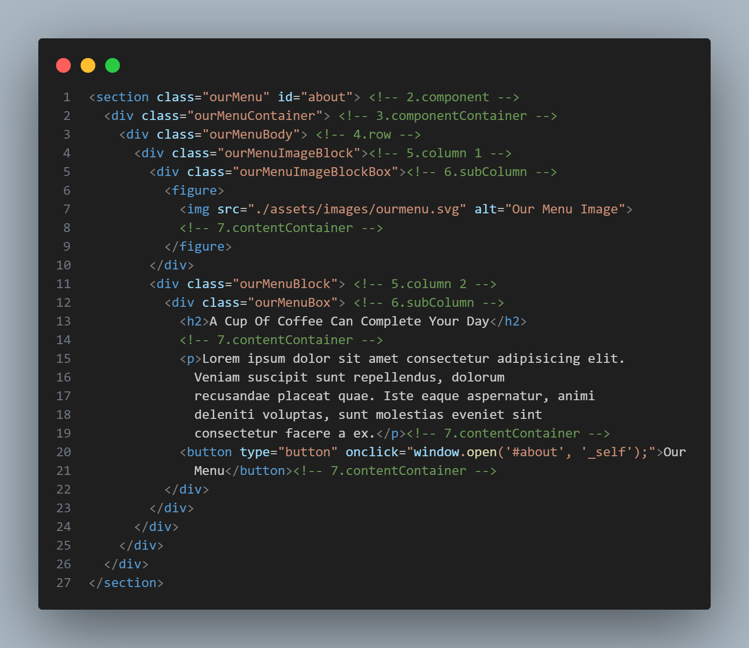 about html snapCode